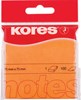 Zobrazit detail produktu - Samolepicí bloček Kores neon - oranžová Obrázek Samolepicí bloček Kores neon - oranžová