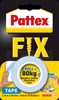 Zobrazit detail produktu - Montážní páska oboustranná Pattex Super Fix - 80 kg / 19 mm x 1,5 m Obrázek Montážní páska oboustranná Pattex Super Fix - 80 kg / 19 mm x 1,5 m