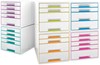Zobrazit detail produktu - Zásuvkový box Leitz WOW - růžová / 2+2 zásuvky Obrázek Zásuvkový box Leitz WOW - růžová / 2+2 zásuvky