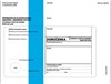 Obrázek Obálky C5 s doručenkou, vytrhovací okénko - s modrým pruhem / 1000 ks