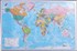 Obrázek Pracovní podložky dekorované - jednostranná / mapa svět