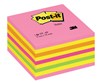 Obrázek Samolepicí bločky Post-it kostky - růžová, žlutá, oranžová, zelená / 450 lístků