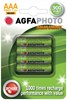 Obrázek Nabíjecí baterie AgfaPhoto - NiMH AAA 900mAh / 4 ks