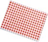 Obrázek Ubrus PVC - 65 x 50 cm / červené káro