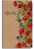 Zobrazit detail produktu - Notes linkovaný - A5 - kraft - chrpy Obrázek Notes linkovaný - A5 - kraft - chrpy