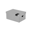 Obrázek Krabice úložná lamino PASTELINI - šedá / 35,5 x 24 x 16 cm