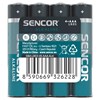 Obrázek Baterie Sencor alkalická tužková AAA LR03 / 4 ks